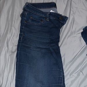 High rise jeans